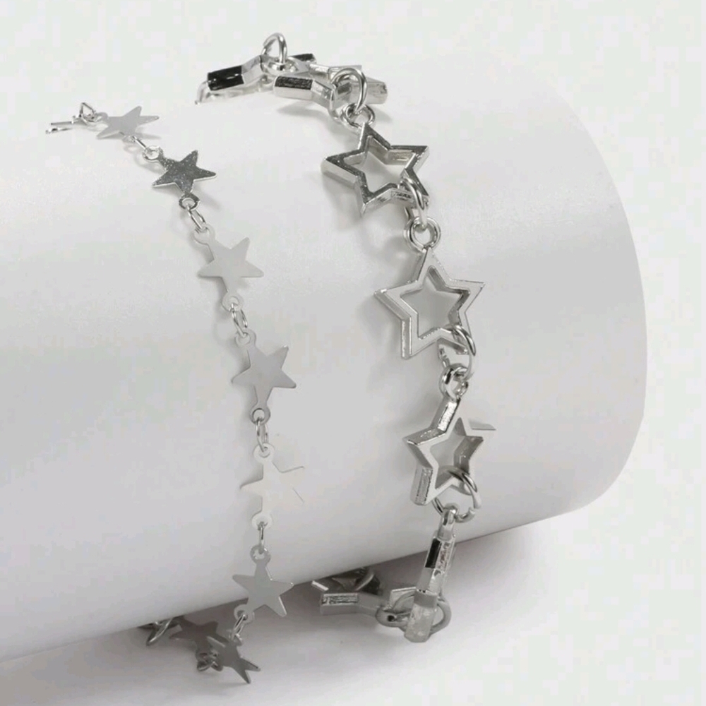 Silver Star Bracelet